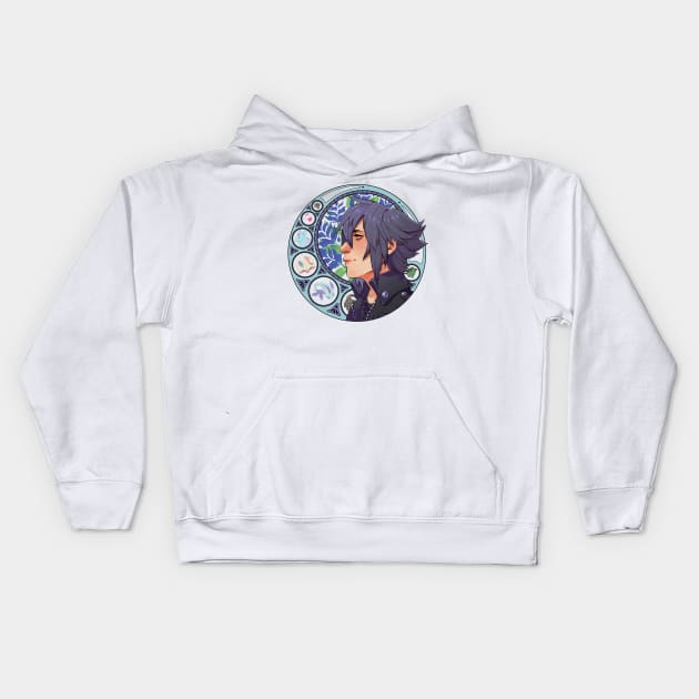 Doomed Prince Kids Hoodie by almahime